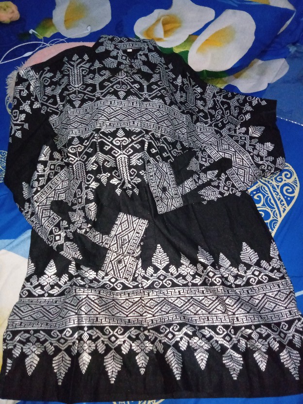 Bswart Batik M L Xl Xxl Xxxlhrb026 Kenongo Hem Pendek Padi Pekalongan M L Xl Batik Pria Murah Modern