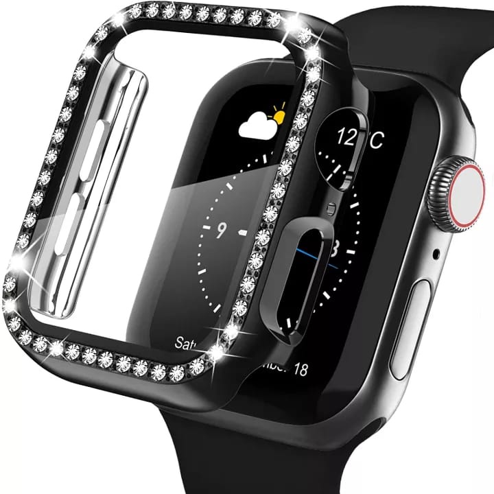 Bumper Case Diamond Protective Case For Apple Watch Series 1/2/3/4/5/SE/6/7/8