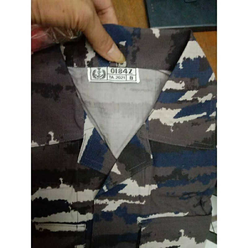 Baju PDL Layar KRI TNI AL Original