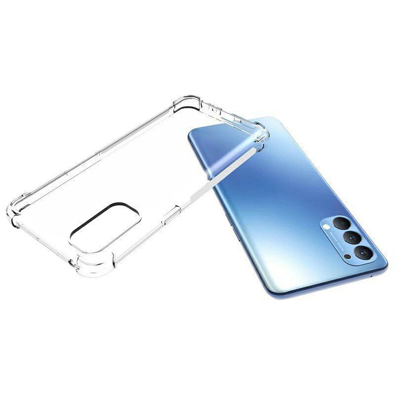 Softcase Cover Anti Crack Oppo Reno 5 / 4 / 4Pro / 4F Silikon Clear Case