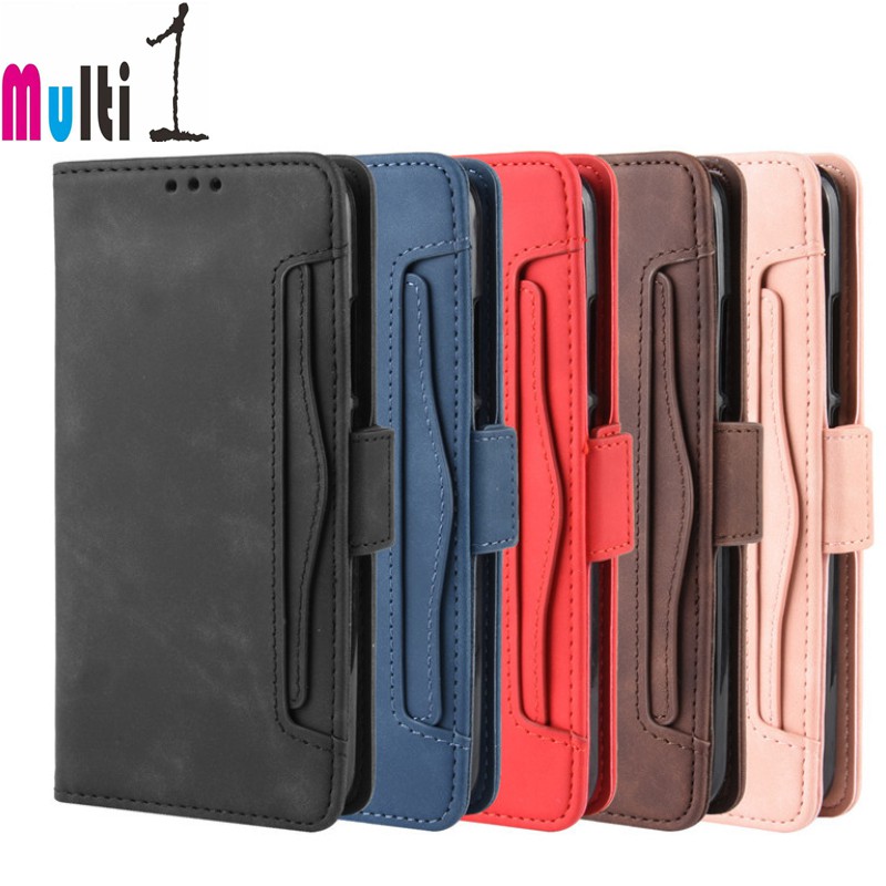 Flip Case Wallet Xiaomi Mi 10T 5G - Mi 10T Pro 5G Leather Case Multi card slot