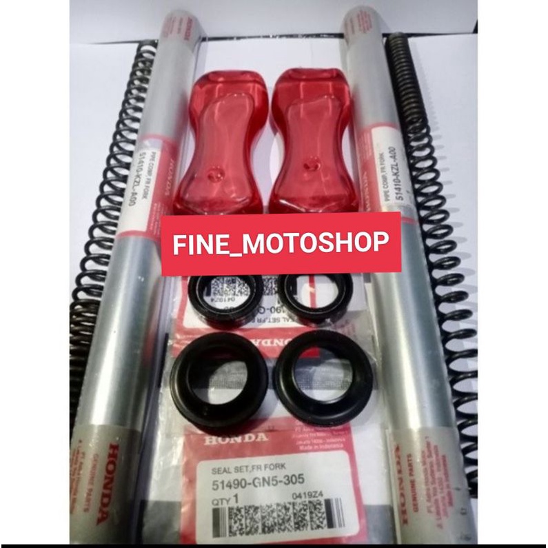 PAKET AS SHOCK SOK DEPAN KZL VARIO 110 Fi VARIO 125 Fi VARIO 150 Fi BEAT Fi