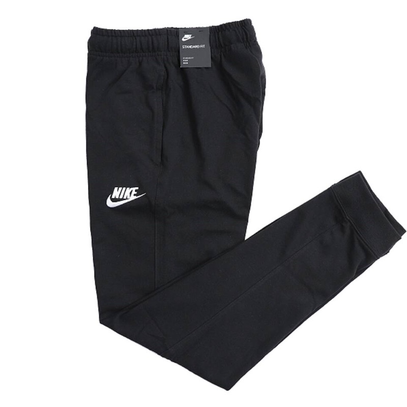 Celana Jogger Anak [BIG SALE] - Nike JR Sportwear Jogger Pants Black/White - Original 1000% BNIP Res