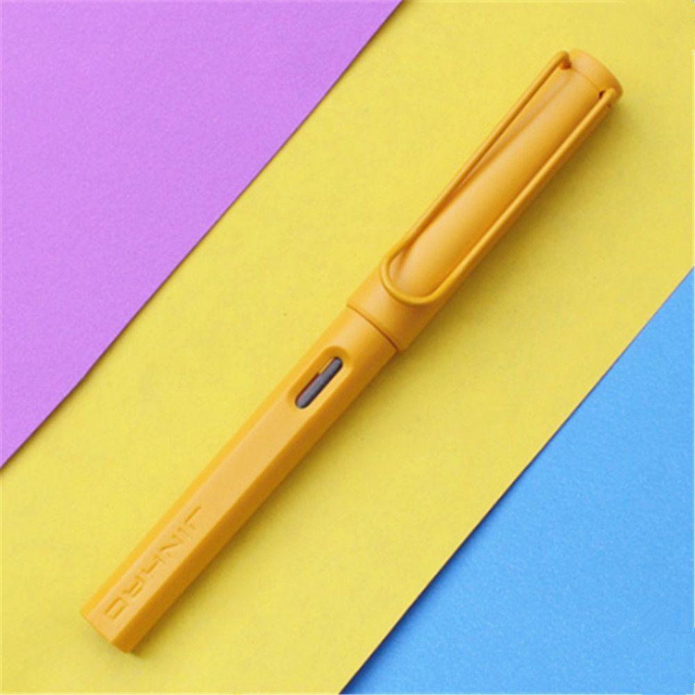 Lanfy Fountain Pen Perlengkapan Kantor Warna Dapat Diganti Tinta sac Perlengkapan Sekolah Alat Tulis Siswa Pena Bisnis