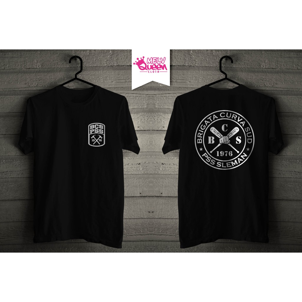 Baju Kaos BCS X PSS Sleman Design v3 / Lengan Pendek