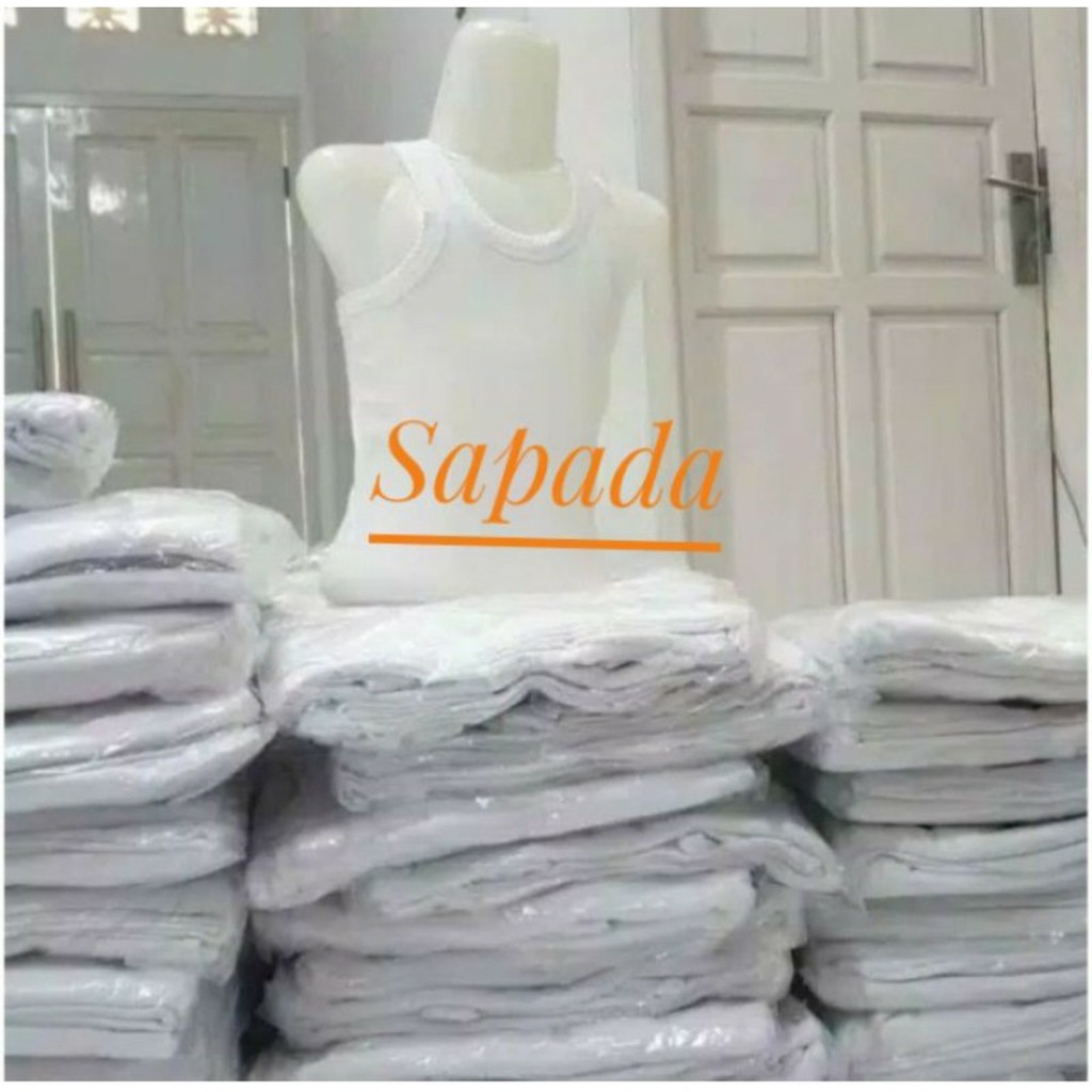 Kaos Singlet Pria Atau Kaos Dalem Pria Untuk Dewasa Atau Anak Laki Dan Perempuan Bahan Katun Murah