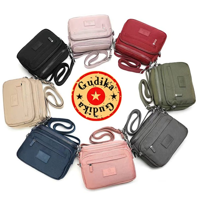 Tas Wanita GUDIKA 5212 - tas selempang wanita import original termurah - tas cewek - tas waterproof - fashion - tas korea - tas kondangan - cod - bayar di tempat - gratis ongkir - travel bag - tas bahu - sling bag - shoulder bag - tas mini - tas bag