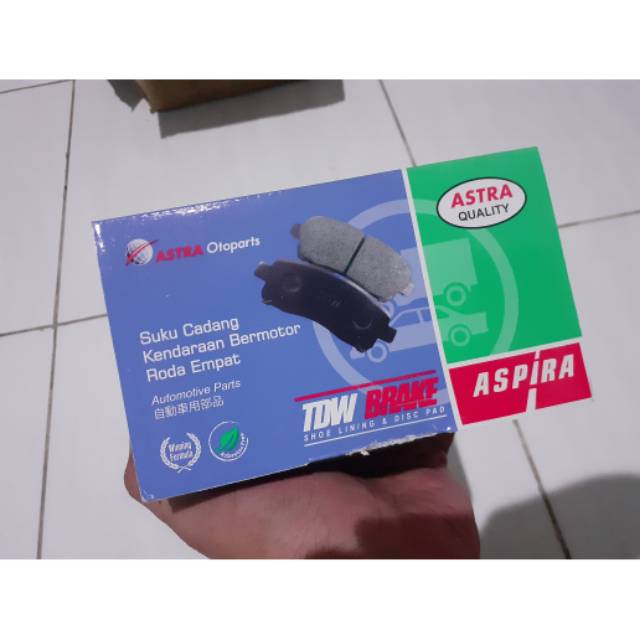 Brakepad kampas rem depan calya sigra new sirion new carry ORI TDW