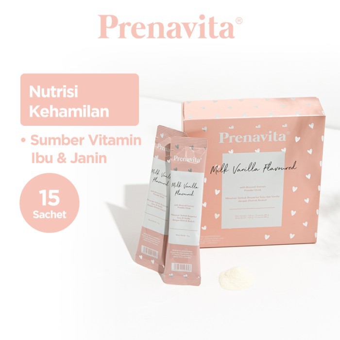 Mooimom F0280 Prenavita Milk Vanilla/Lychee 15's