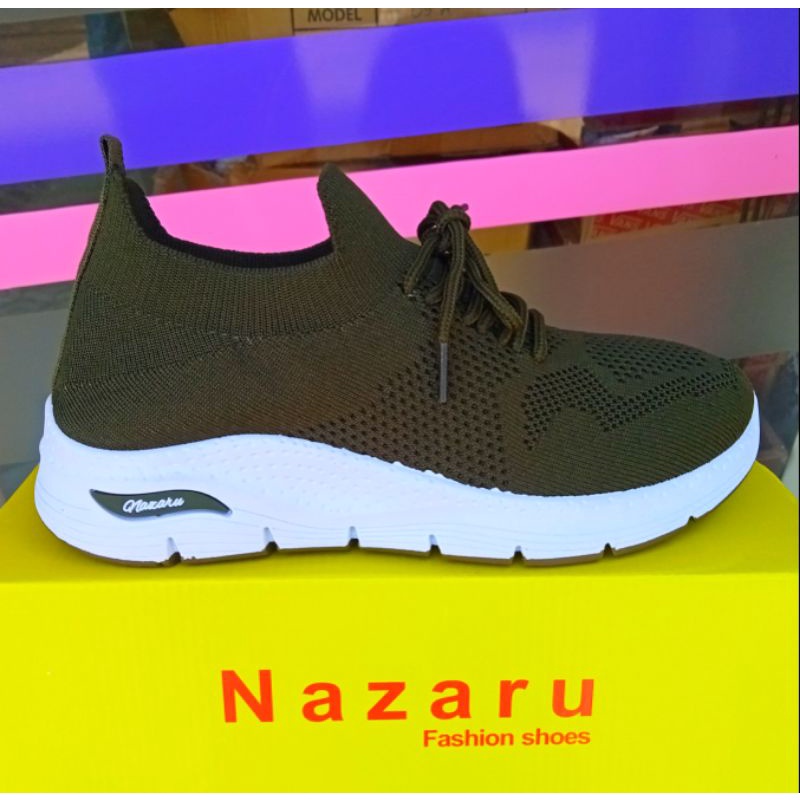 belbe/sepatu rajut cewek/fashion cewek-Green