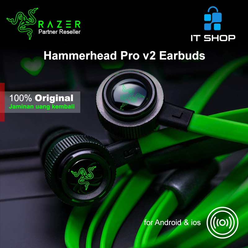 Razer Headset Hammerhead Pro V2