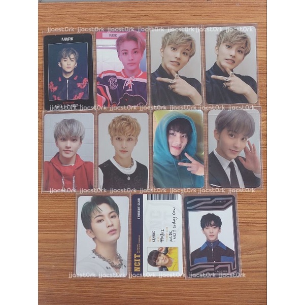 all about photocard pc mark lee ac,  arrival, past resonance, kihno departure, departure, slow acid 