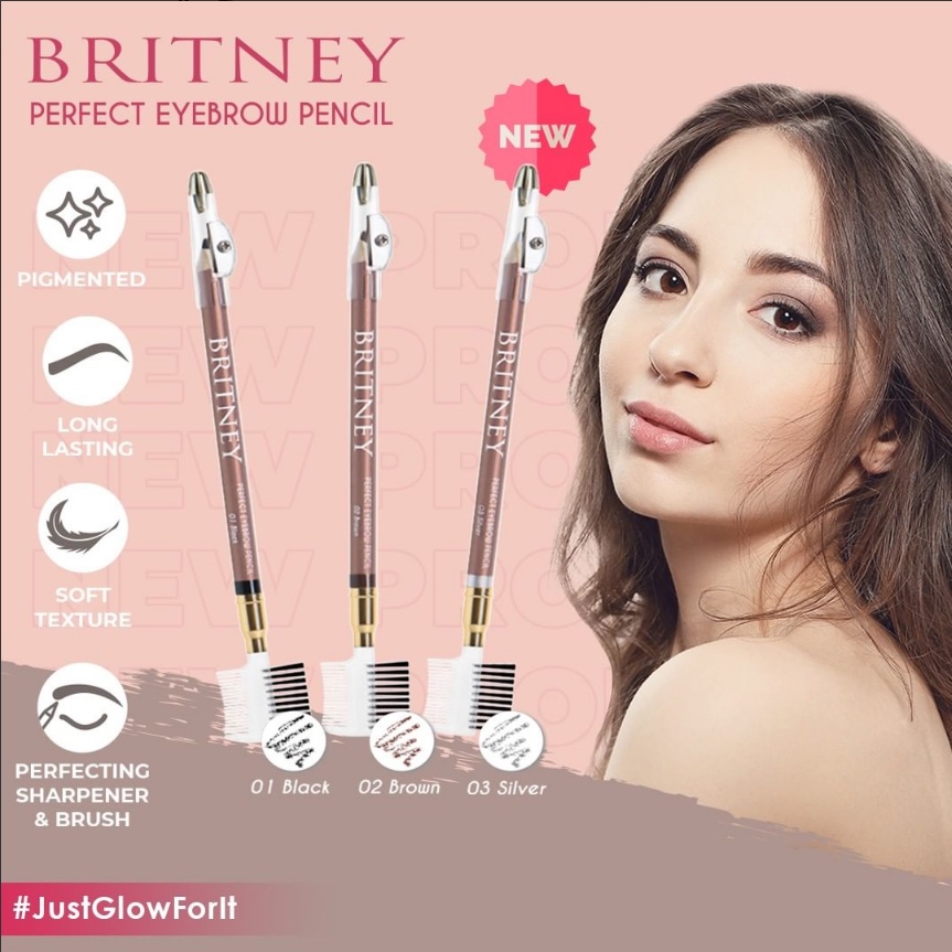 PURBASARI BRITNEY Perfect Eyebrow Pencil | Pensil Alis