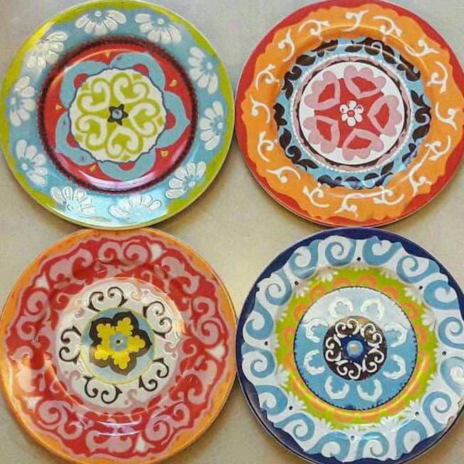Terima Grosir :. Set Piring Hias Maroko (4 Pcs) ...