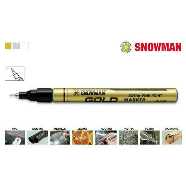 

Spidol Snowman Paint Marker EXTRA FINE