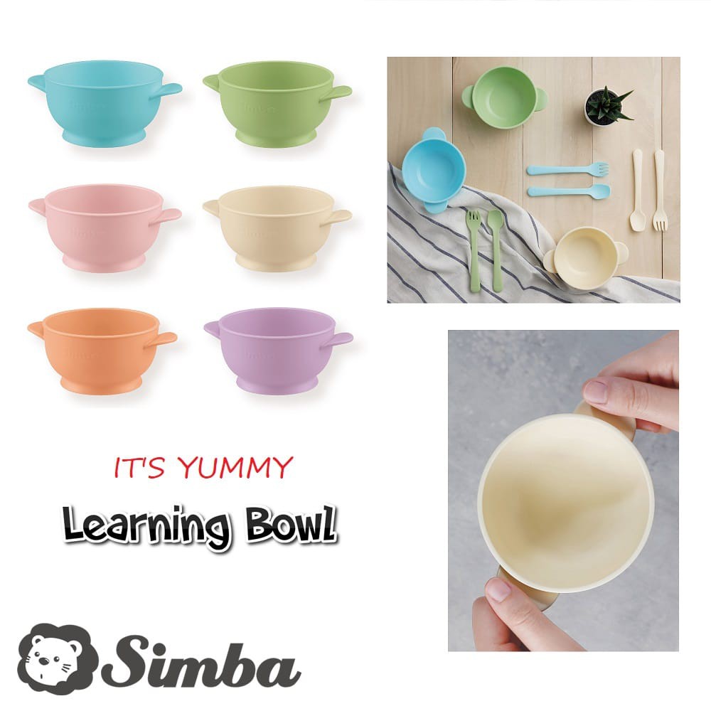 Simba Learning Bowl / mangkuk makan bayi 6M+