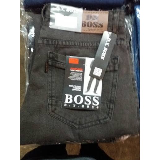 EXCLUSIVE celana jeans panjang pria HUGO BOSS 33-38 TERMURAH