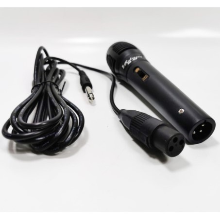 Mic Dynamic Wire Rolinson RL-01 Microphone Kabel Karaoke Mikrofon switch on off Berkualitas