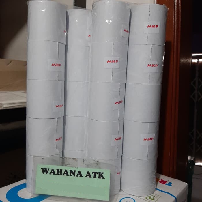 

Kertas rol kalkulator kasir 1 ply 58 x 60 - 10 rol