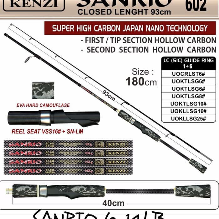 New Sale Joran Spinning Kenzi Sanrio 180 14Lb