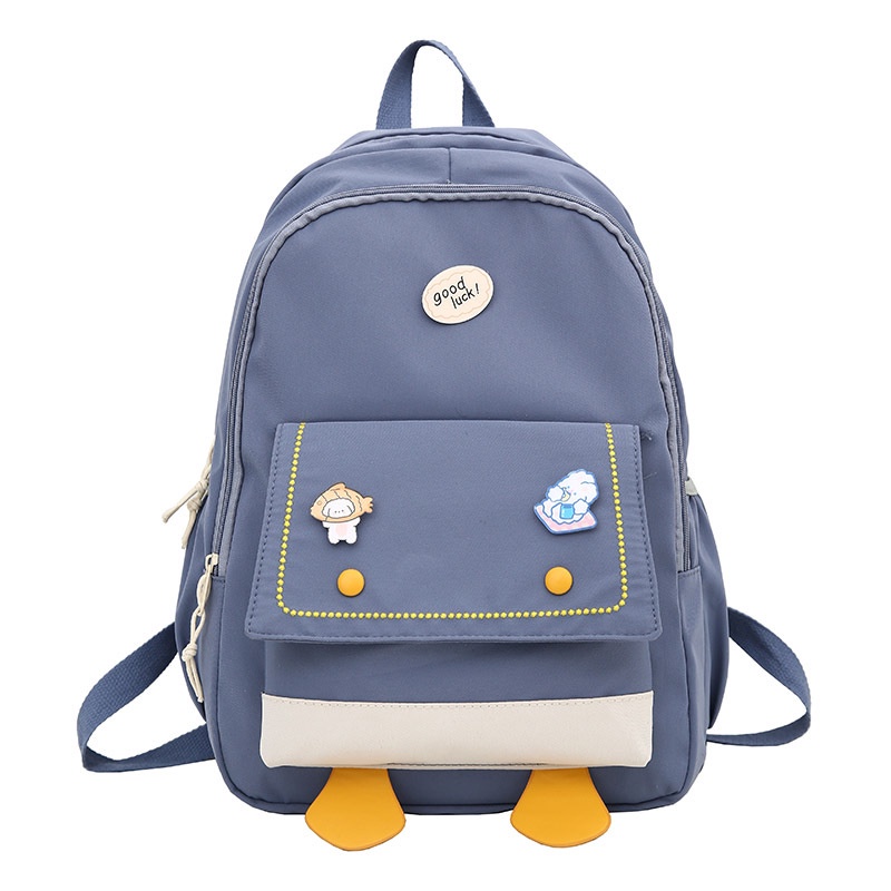 Mismi Inari Bag Tas Ransel Wanita Korea Lucu Backpack Perempuan Sekolah Stylish - 17I-8