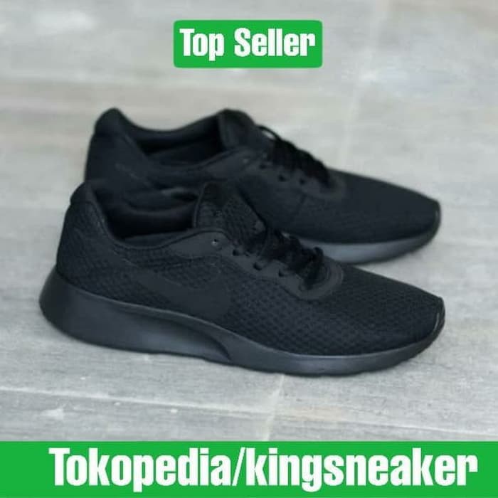 nike tanjun full black original