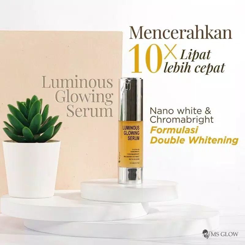 Ms Glow Luminous Glowing Serum Whitening MsGlow Skincare