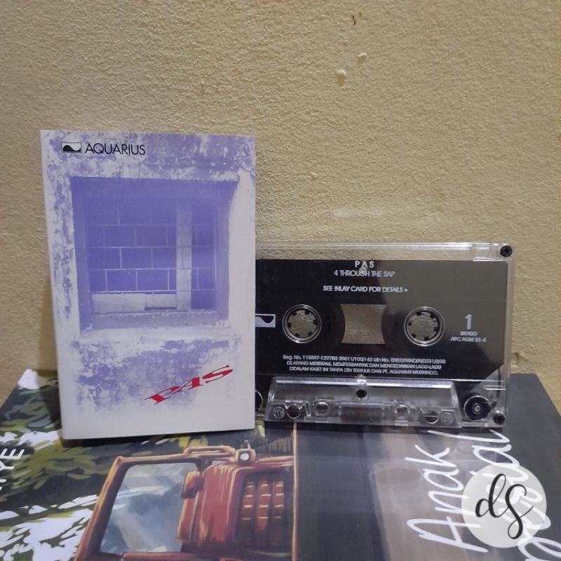 pas band / 4 through the sap / kaset pita / vintage / original / bekas