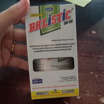 INSEKTISIDA BALISTIC 50 SC 100ml