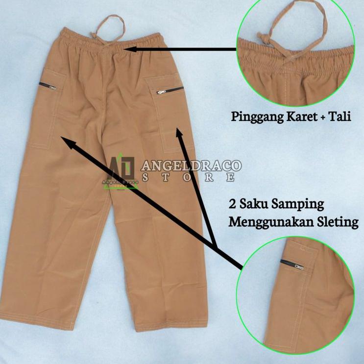 Celana Sirwal Anak Putih / Celana Sirwal / Celana Sirwal Anak / Celana Sirwal Anak Size S M L XL