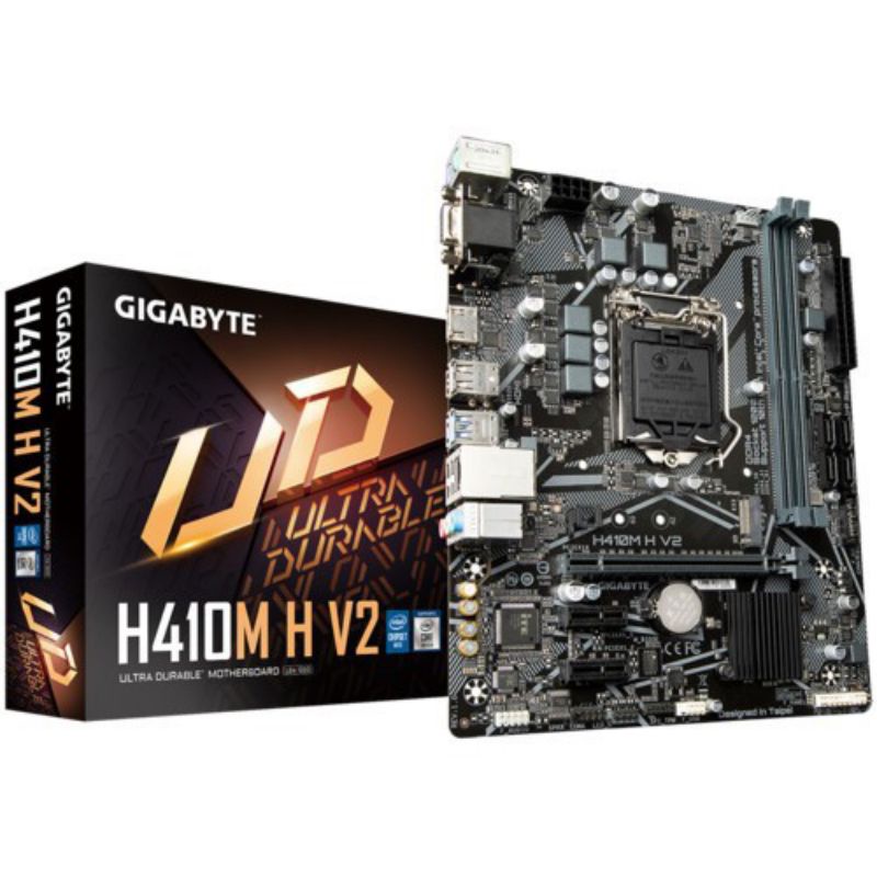 Mobo Motherboard H410 Gigabyte H410M H V2 LGA1200 DDR4