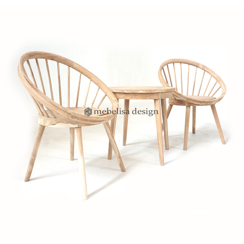 Kursi Meja Teras Retro, Meja Kursi Teras Jati, Kursi Meja Teras Set