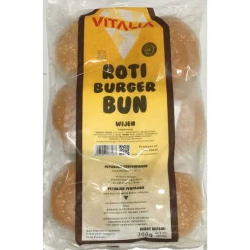 

Roti Burger Wijen isi 6 pcs