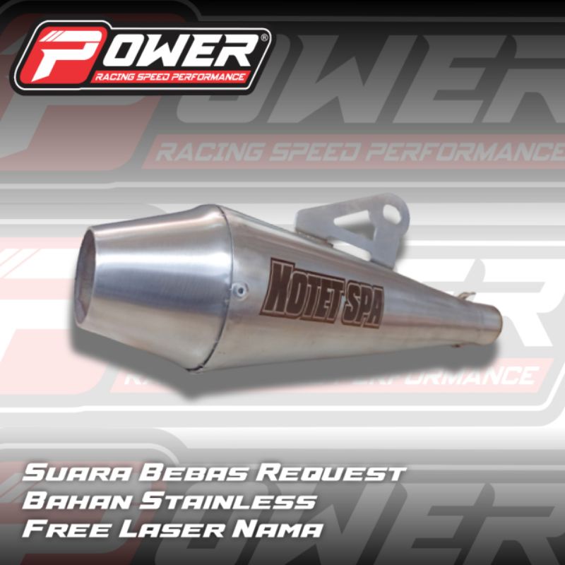 Awet Knalpot Bmx Cub, Knalpot Racing Bmx Cub Tinggal Pasang