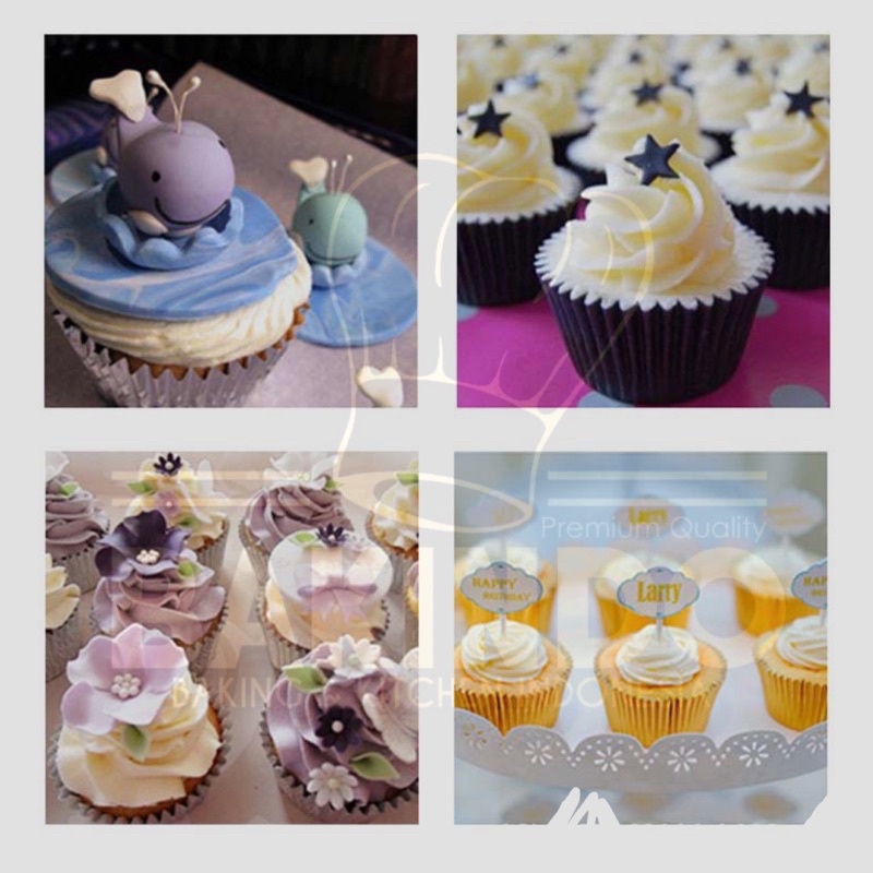 Kingsbakeware CUPCAKE CASE KERTAS 100 pcs