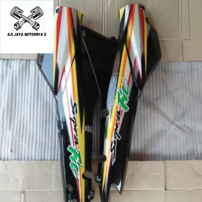 cover body belakang motor supra fit lama
