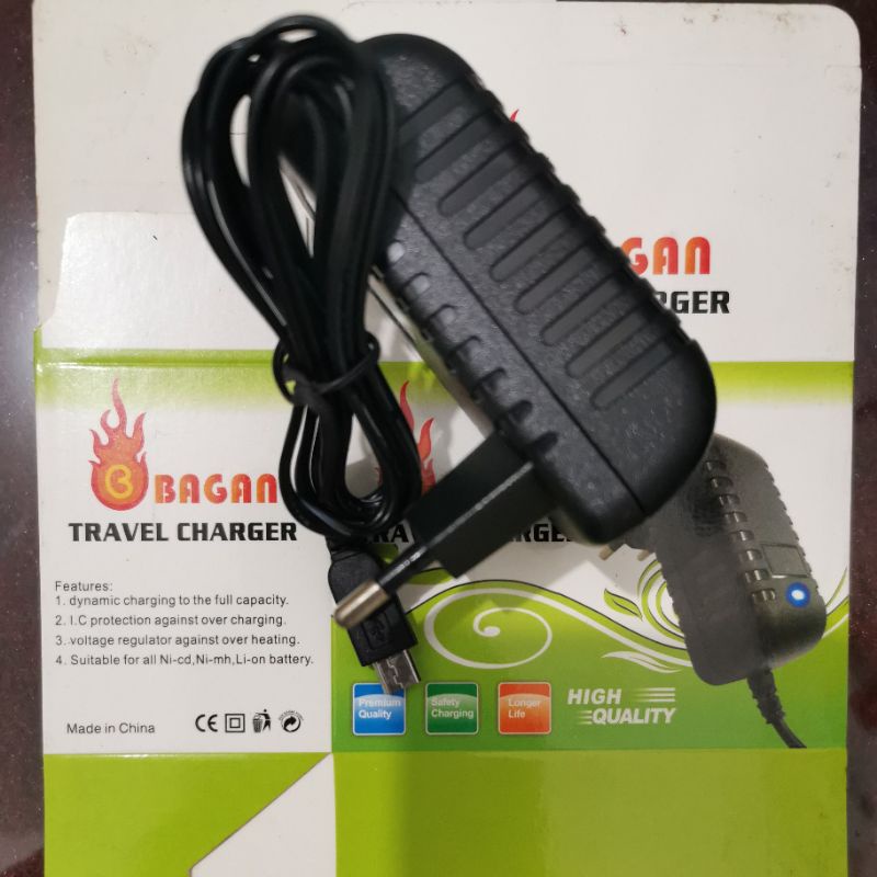 Obral Charger Langsungan Kabel Micro USB Untuk HP Jadul