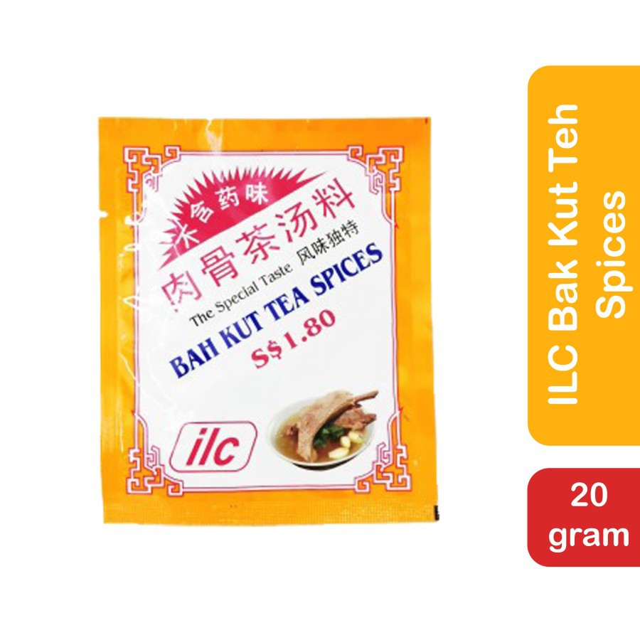 

SGS ILC Bak Kut Tea Spices 20gr Bumbu Bakut Bakkut Teh Singapore 12 pc