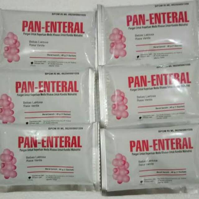 

Pan enteral sachet 40 gram(order min 5 sachet)