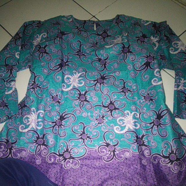 Bisa Cod Bswart Batik Hrb026 Kenongo Hem Pendek Padi Pekalongan M Lxl Batik Pria Murah Modern Grosir