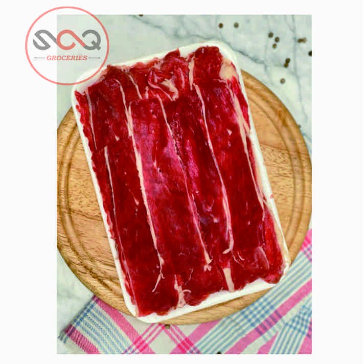 

Daging Sapi Slice Beef Non Fat Tanpa Lemak 500Gr