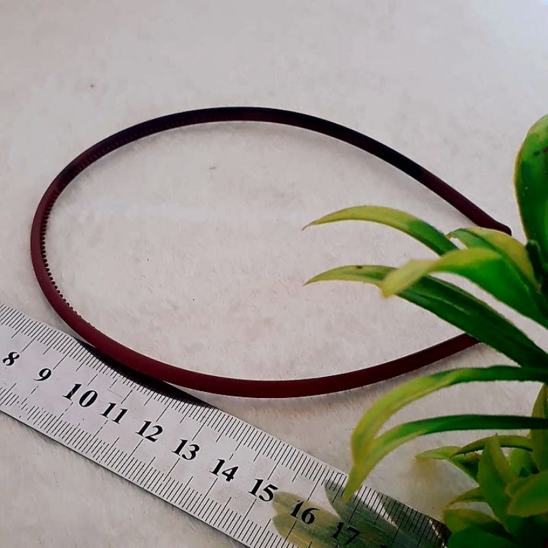 BANDO DOFF POLOS BANDO LIDI DOFF 0.5CM Bando Lidi Korea Bando Tipis