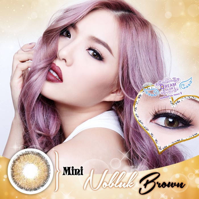 ORIGINAL 100% MINI NOBLUK Softlens Softlen Dream Color 1 / Dreamcon