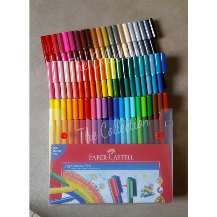 

Unik Atk0240Fc 60 Warna Connector Pen Faber-Castell 60 Warna 155071 Spidol Sale!!!