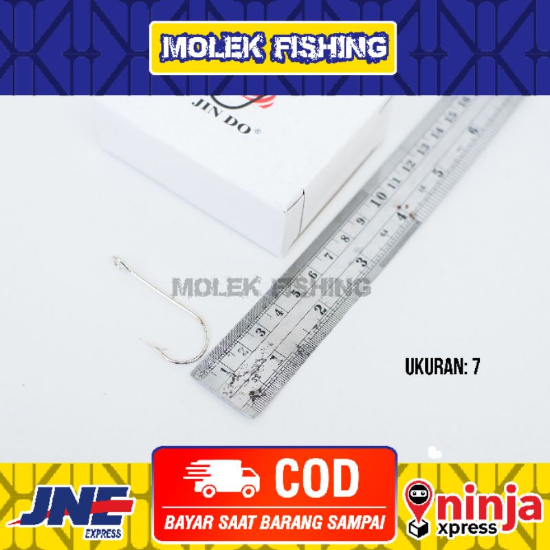 Kail Pancing Laut Batang Panjang JINDO NO 7  isi 100 Pcs Made in Korea | Kail Pancing Laut |