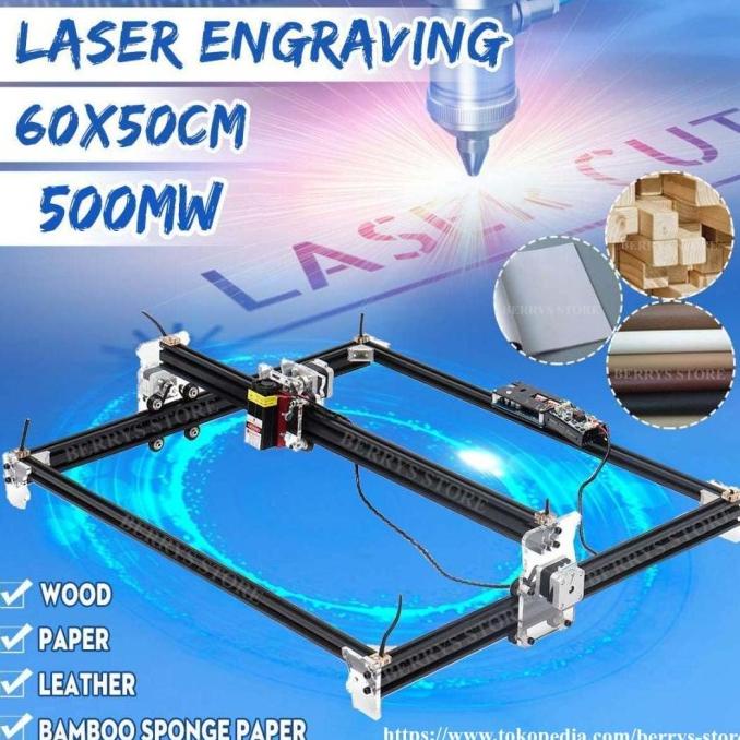 MESIN CNC LASER CUTTING GRAFIR ENGRAVING KAYU 500MW