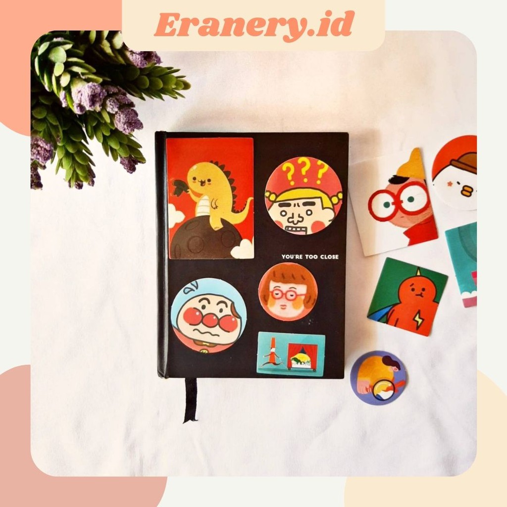 

[STICKER] 10 pcs Deco Sticker Red Theme