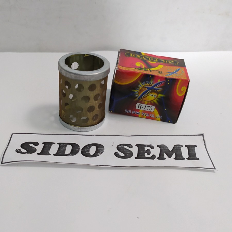 Element Oil Filter / Saringan Oli R175 Daesung