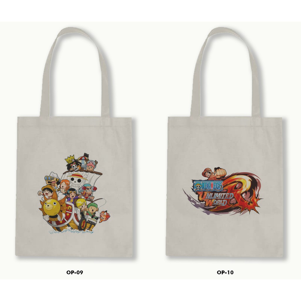 TOTE BAG BLACU 30X40 - ONE PIECE.01