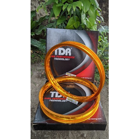 Velg TDR wshape warna Gold uk 140 160 dan 185 ring 17